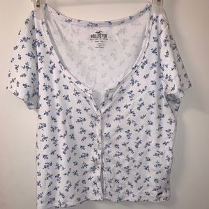 Hollister Floral baby tee
